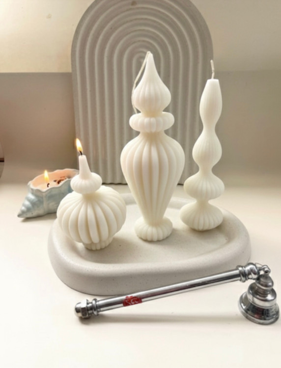 ست سینی شمع مراکشی