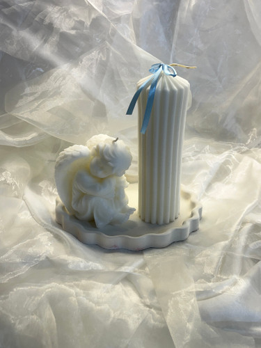 سینی شمع فرشته تنها